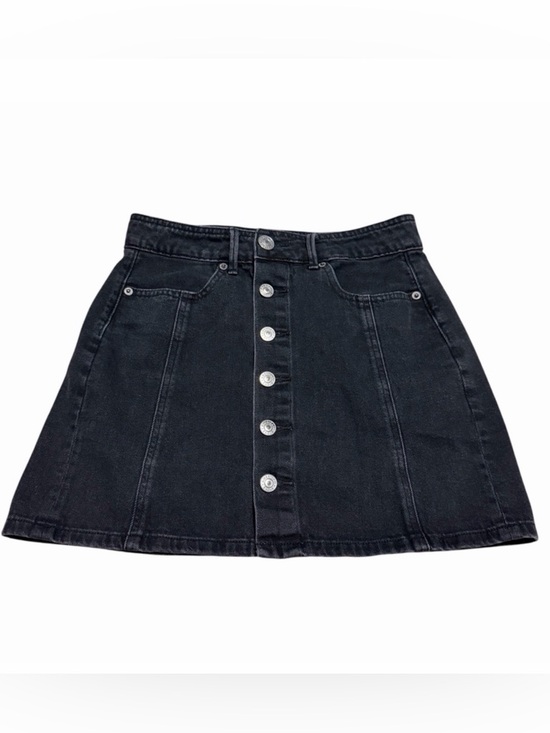American Eagle Outfitters Dresses & Skirts - American Eagle Hi-Rise A-Line Black Denim Skirt | Size 2/4